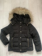 Top Shop Ladies Black Puffer