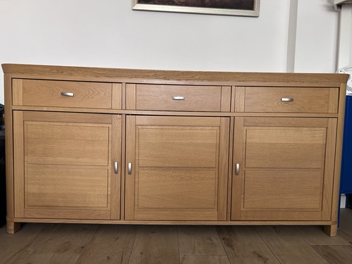 Solid oak sideboard from john - oak,