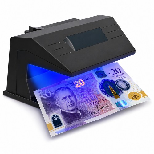 Led counterfeit fake - uv, bank