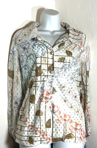 Vtg sergio inc - mr, floral