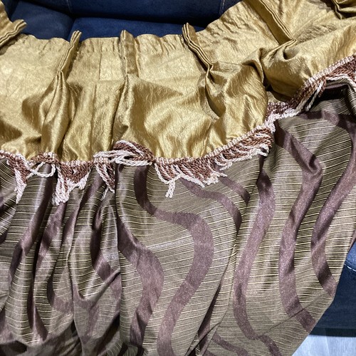 Vintage gold brown - vintage, damask
