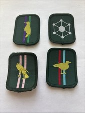 Four Scout Badges. Old Patrol. 