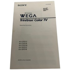 Sony wega trinitron - wega,