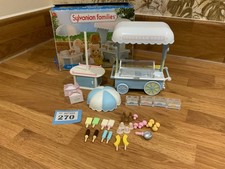 sylvanian families beautiful boxed ice cream cart 100% boxed immaculate cond ❤️