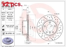 X2 PCS FRONT BRAKE DISC ROTOS