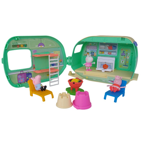 Peppa pig caravan playset - pig,