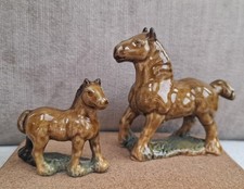  Wade Whimsies Brown Horses