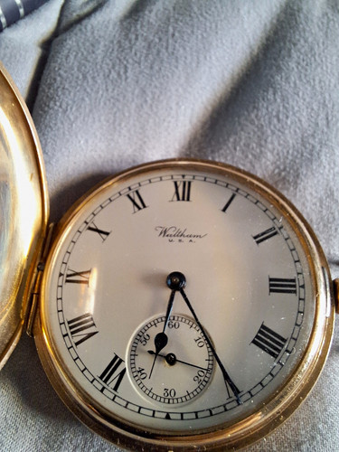 9ct gold pocket watch and - pocket,