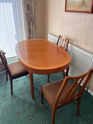 Nathan teak extending dining