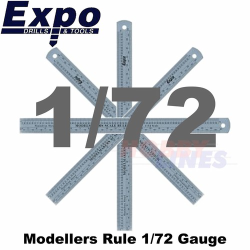 Modellers scale rule 12 - modellers, 12"
