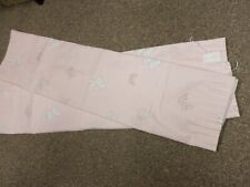 Laura Ashley Kids Bella Butterfly Pencil Pleat Blackout Lined Curtains 53" x53"