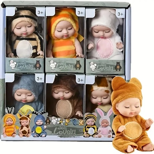 Set six mini - reborn, baby