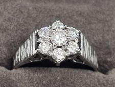 18ct White Gold 0.80ct Diamond