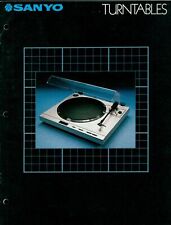 1981 Sanyo Turntables TPX1