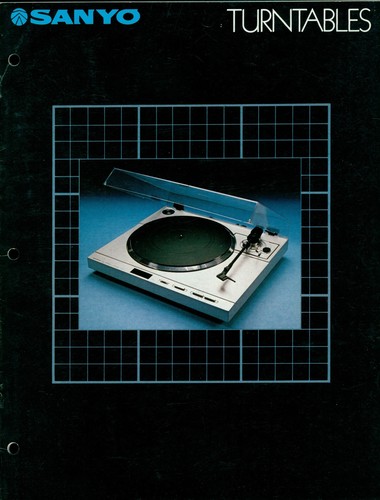 1981 sanyo turntables - sanyo,