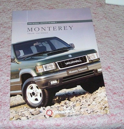 Vauxhall monterey ltd - monterey, rs