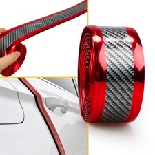 Red Car Sill Scuff Cover Anti