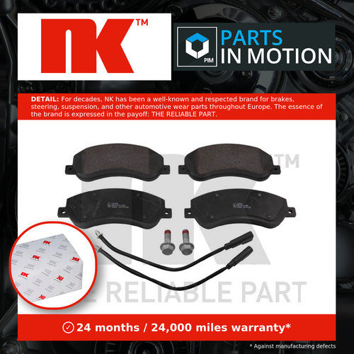 Brake pads set fits - pads, ford