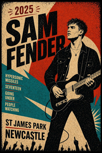 Sam fender newcastle - sam,
