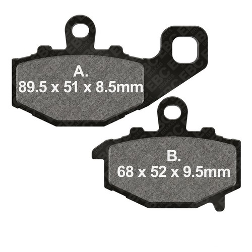 Pair pads ebc fa192v - pair,