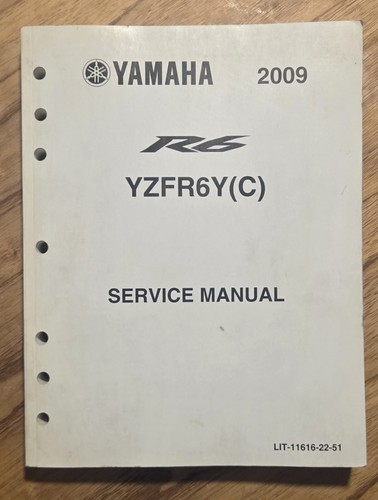 Oem 2009 yamaha yzf - r6, yzfr6y
