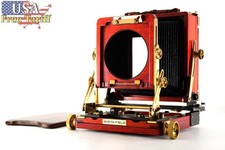【Almost Unused】 Wista Field 45 DX 4x5 Rose wood Large Format Camera From...