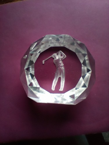Glass crystal golf - glass,