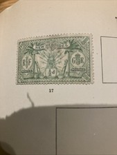 NEW HEBRIDES 1911-1912 HALFPENNY GREEN STAMP MINT
