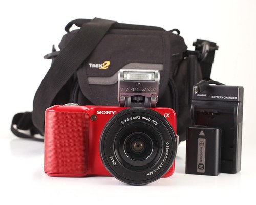 Sony nex red - 3, camera