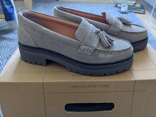 Lanx harwood green suede - harwood,
