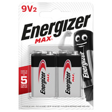 2 x Slim Energizer 9 volt PP3 battery for Taylor guitars 314ce 414ce 814ce 714ce