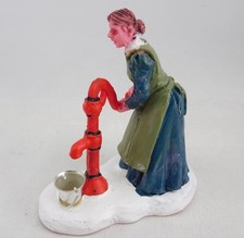 Lemax Woman At Water Pump