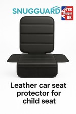 Leather car seat protector - seat,