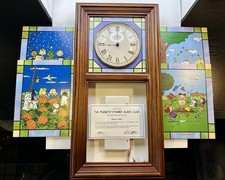 Peanuts Stained Glass Wall