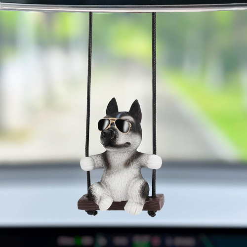Car accessories hanging dog - car,