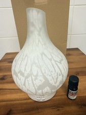 White Hand Blown Glass