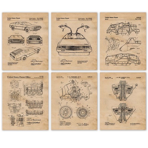 Classic delorean dmc car - delorean,