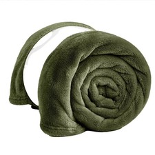 Super Soft Fleece Blanket Sofa Bed Throw Large Faux Fur Reversible Travel Throw