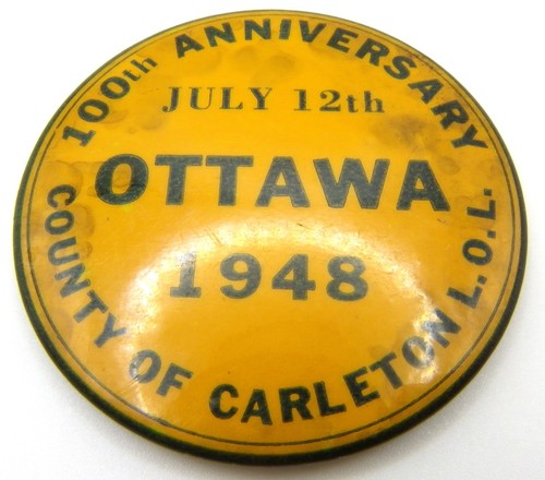 Vintage ottawa orange 1948 - ottawa,