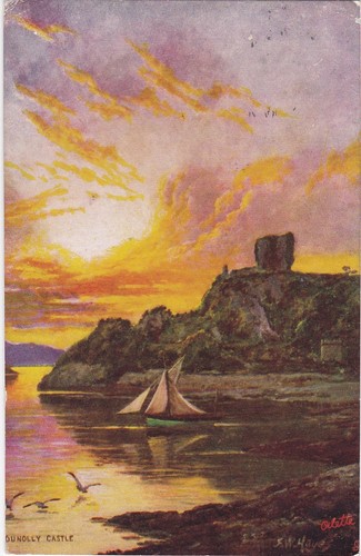 Artist drawn dunolly castle - dunolly, &