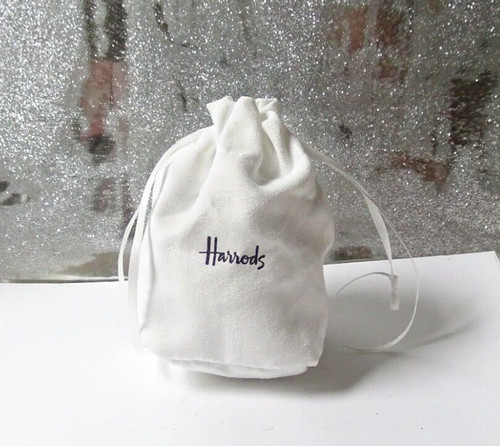 Harrods small white pouch - small,
