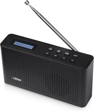 Portable  Radio DAB/DAB+ Digital & FM, Rechargeable Battery & with USB Charging