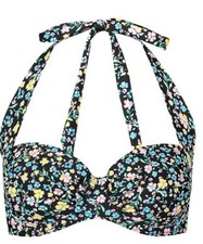 Lady's Woman's Black Ditzy