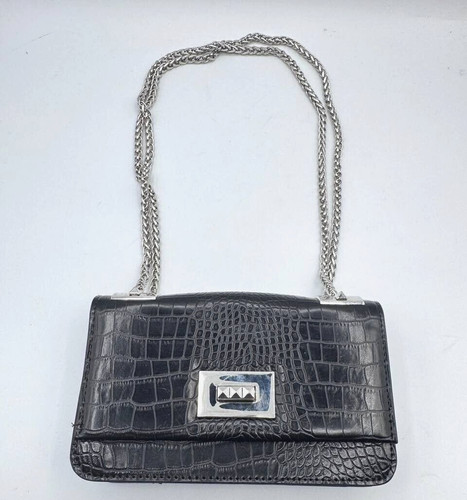 Carpisa black croc - black, croc-effect