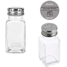 Salt and Pepper Glass Shakers
