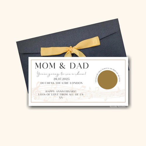 Personalised theatre ticket - theatre,
