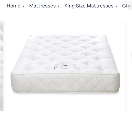New king size mattress - king,
