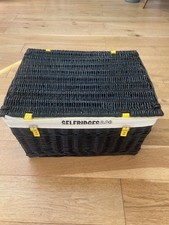 Selfridges & Co Large Wicker Hamper / Picnic Basket / Storage Basket - large 