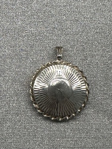Large sterling silver locket - large,