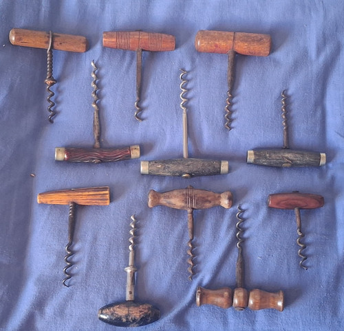 Job lot 11x vintage corkscrews - job,